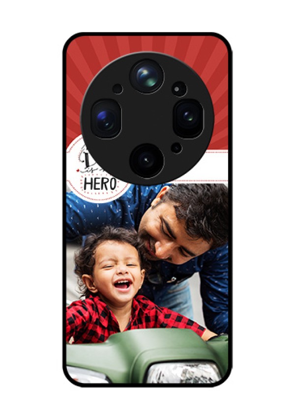 Oppo Find X9 Ultra 5G Custom Glass Phone Case - My Dad Hero Design