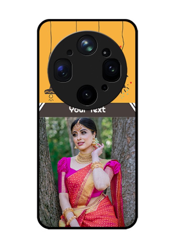 Oppo Find X9 Ultra 5G Custom Glass Phone Case - With Family Picture And Icons