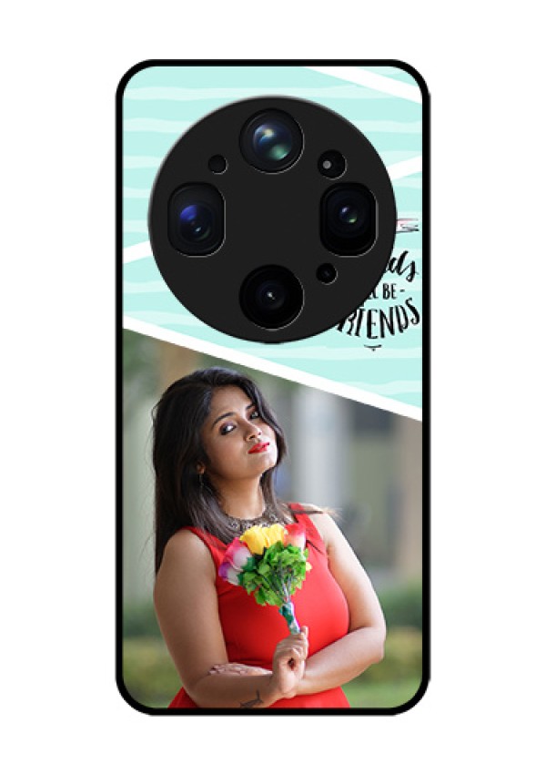 Oppo Find X9 Ultra 5G Custom Glass Phone Case - Friends Picture Icon Design