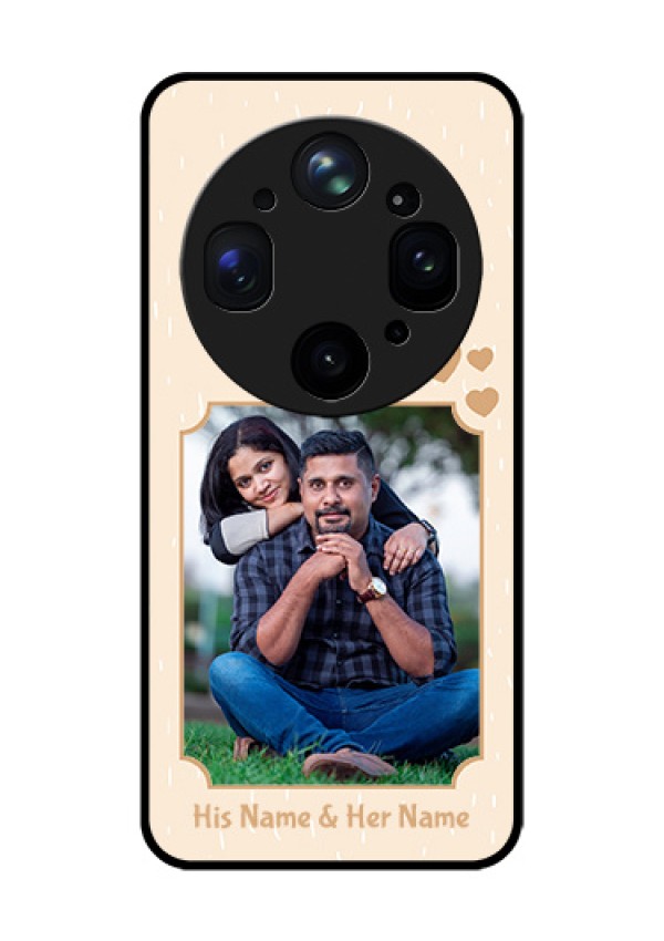 Oppo Find X9 Ultra 5G Custom Glass Phone Case - With Confetti Love Design