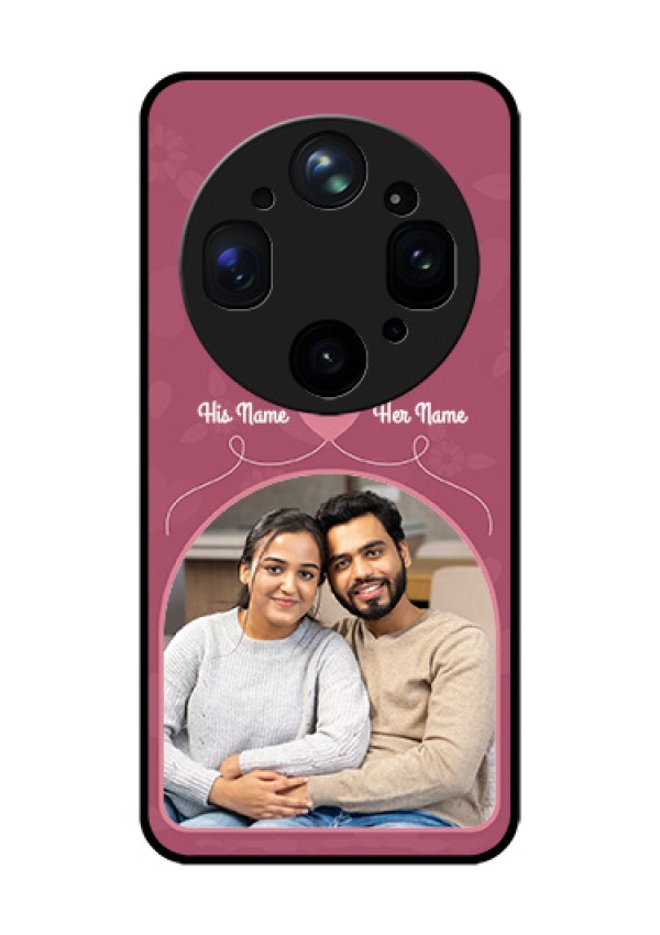 Oppo Find X9 Ultra 5G Custom Glass Phone Case - Love Floral Design