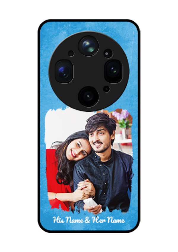 Oppo Find X9 Ultra 5G Custom Glass Phone Case - Blue Color Vintage Design