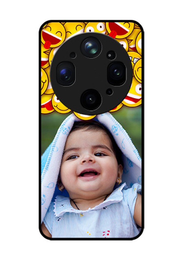 Oppo Find X9 Ultra 5G Custom Glass Phone Case - With Smiley Emoji Design