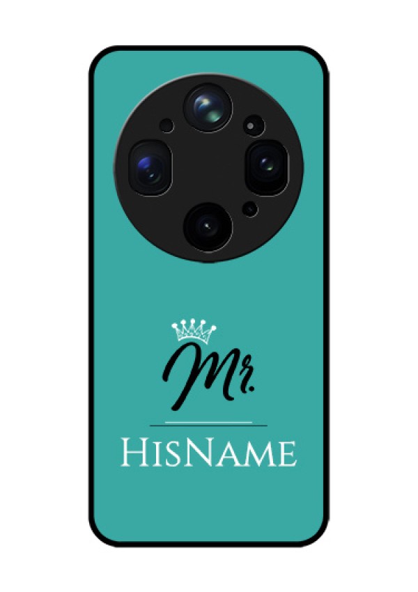 Oppo Find X9 Ultra 5G Custom Glass Phone Case - Mr With Name Design