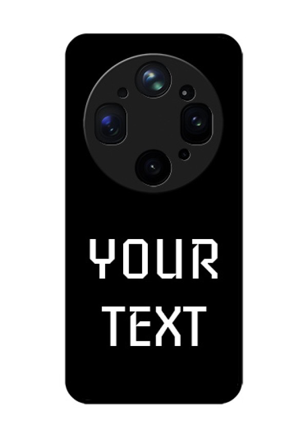 Oppo Find X9 Ultra 5G Custom Glass Phone Case - Your Name Design