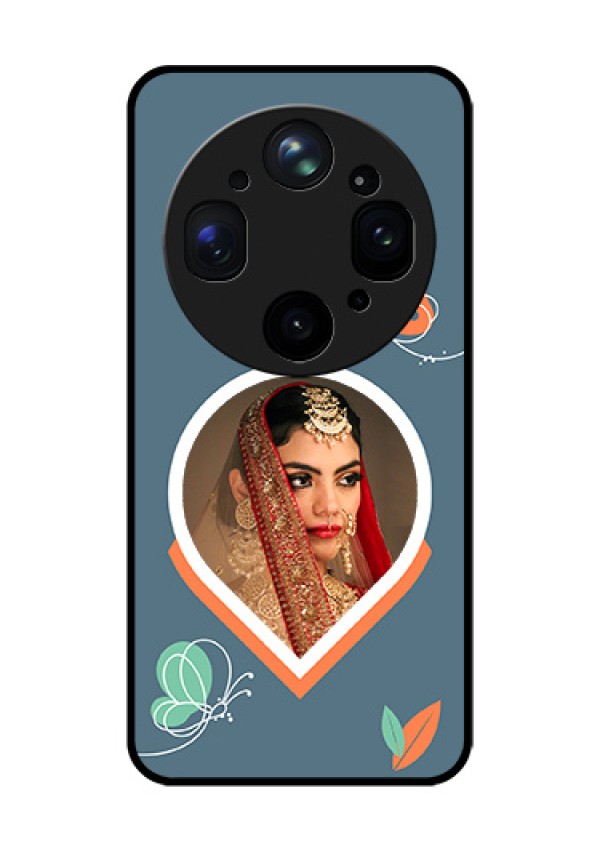 Oppo Find X9 Ultra 5G Custom Glass Phone Case - Droplet Butterflies Design