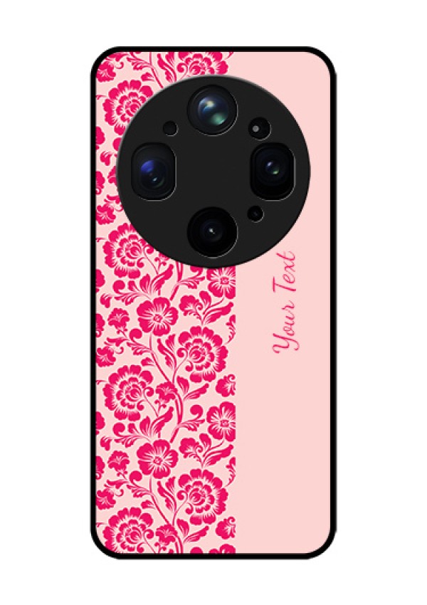 Oppo Find X9 Ultra 5G Custom Glass Phone Case - Attractive Floral Pattern Design