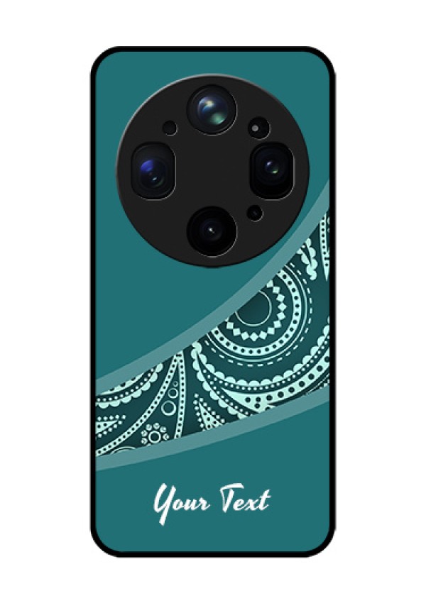 Oppo Find X9 Ultra 5G Custom Glass Phone Case - Semi Visible Floral Design