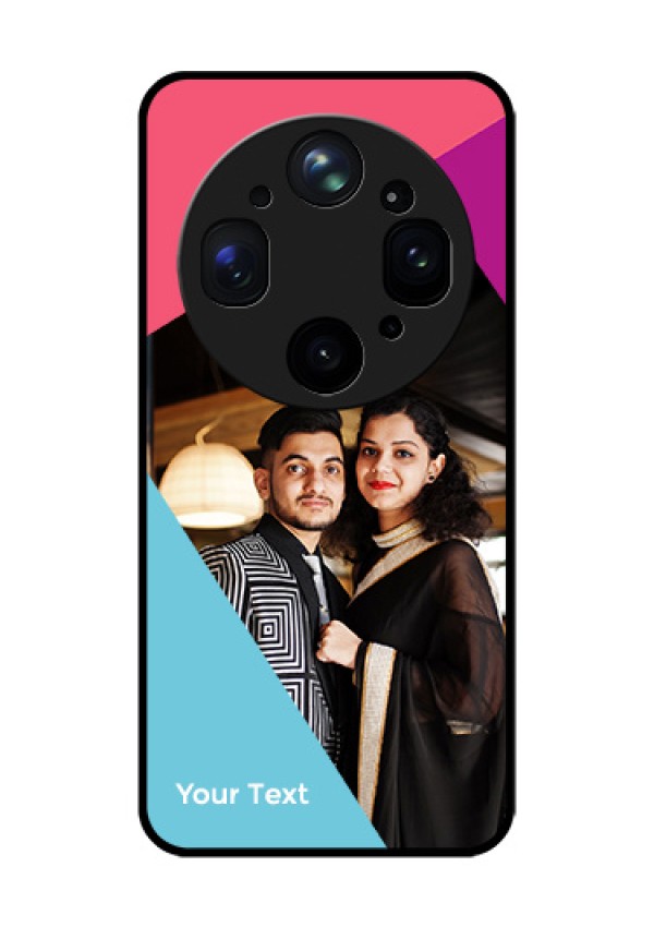 Oppo Find X9 Ultra 5G Custom Glass Phone Case - Stacked Triple Colour Design