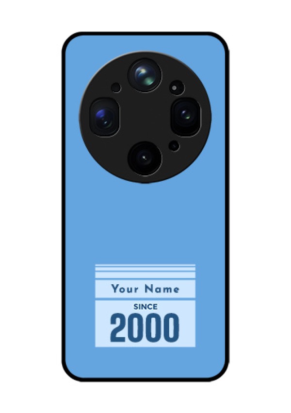 Oppo Find X9 Ultra 5G Custom Glass Phone Case - Custom Year Of Birth Design