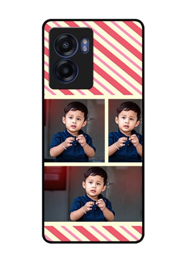 Oppo K10 5G Personalized Glass Phone Case - Picture Upload Mobile Case Design