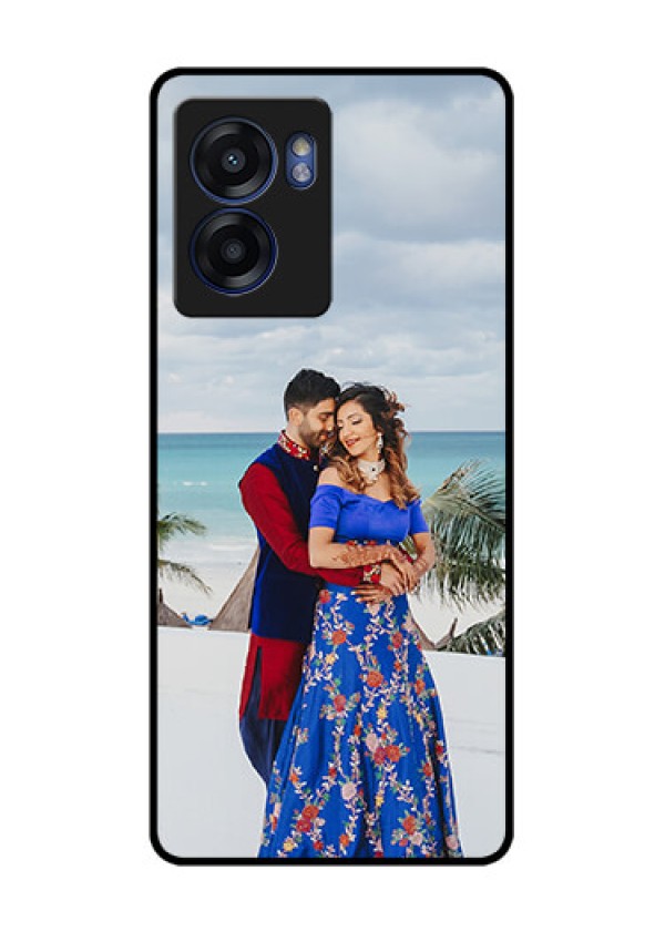 Oppo K10 5G Photo Printing on Glass Case - Upload Full Picture Design