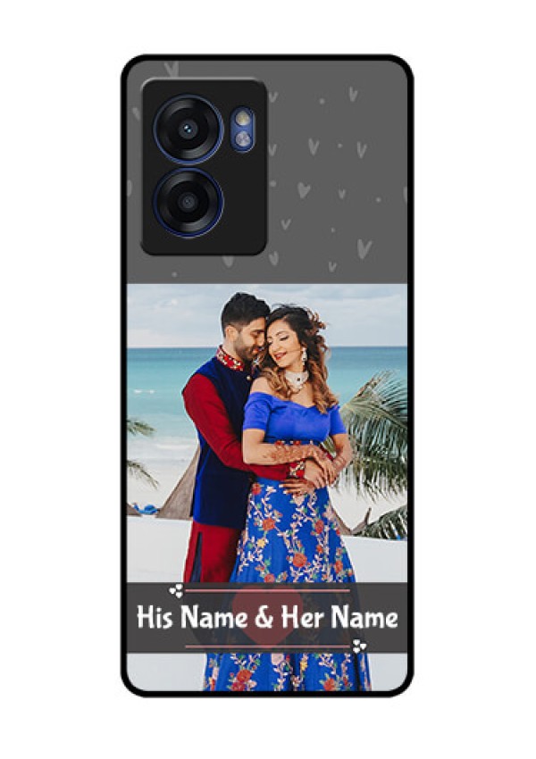 Oppo K10 5G Custom Glass Mobile Case - Buy Love Design with Photo Online