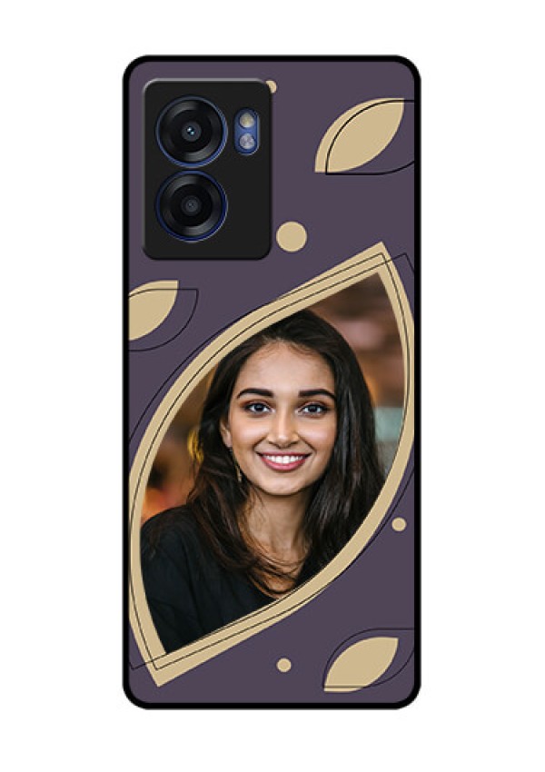 Oppo K10 5G Custom Glass Mobile Case - Falling Leaf Design