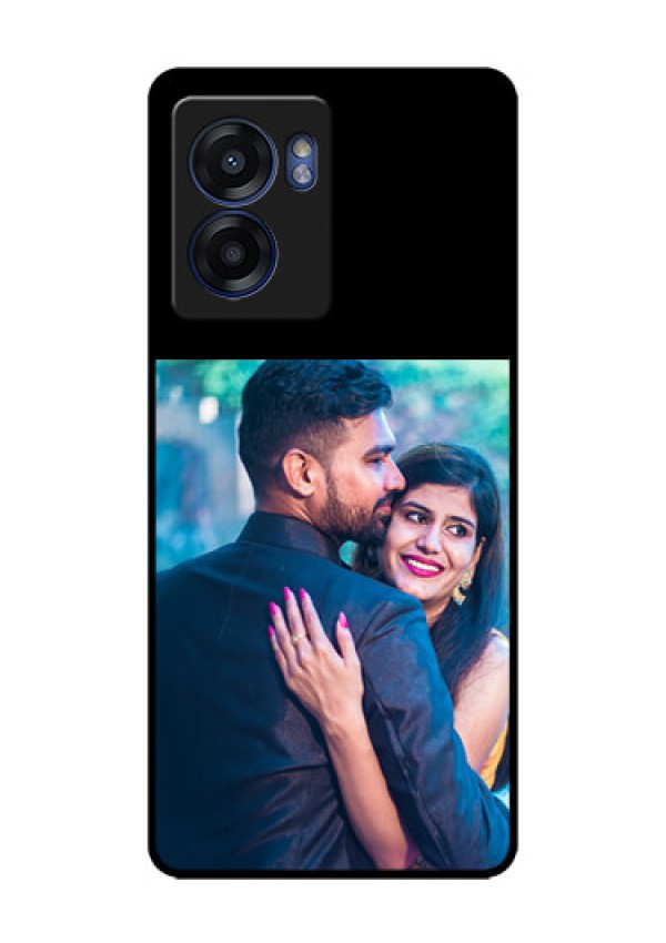 Oppo K10 5G Custom Glass Phone Case - Upload Full Picture With Custom Color Design