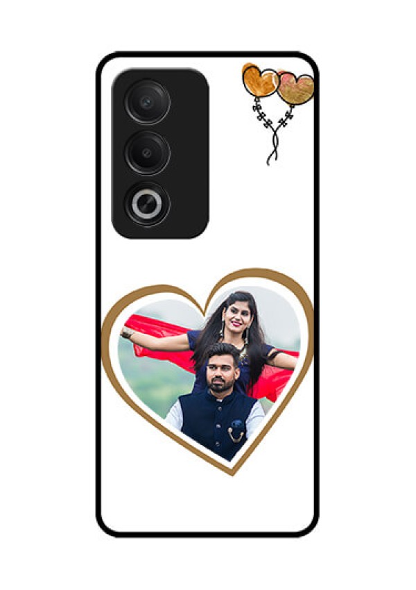 Oppo K12x 5G Custom Glass Phone Case - You and Me Design