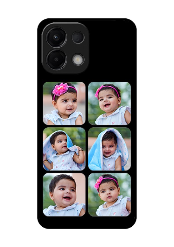 Oppo K13 5G Custom Glass Phone Case - Multiple Pictures Design