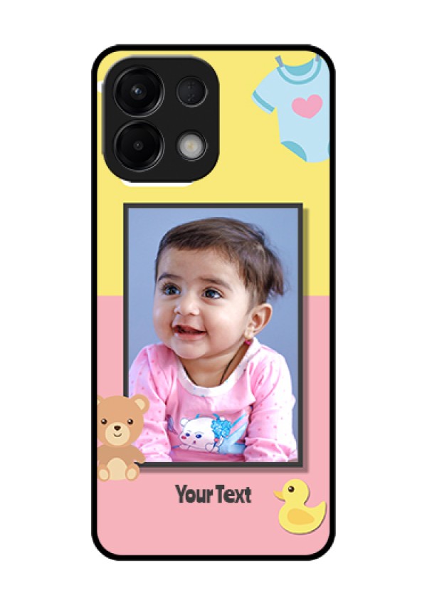 Oppo K13 5G Custom Glass Phone Case - Kids 2 Color Design