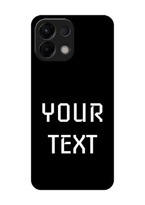 Oppo K13 5G Custom Glass Phone Case - Your Name Design