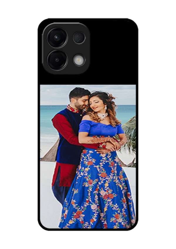 Oppo K13 5G Custom Glass Phone Case - Upload Full Picture With Custom Color Design