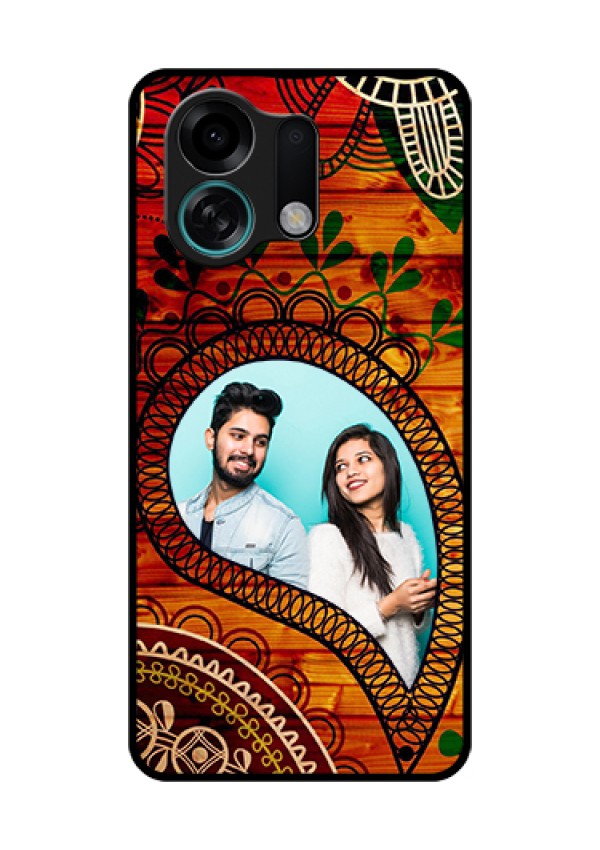 Oppo K13 Turbo 5G Custom Glass Phone Case - Abstract Colorful Design