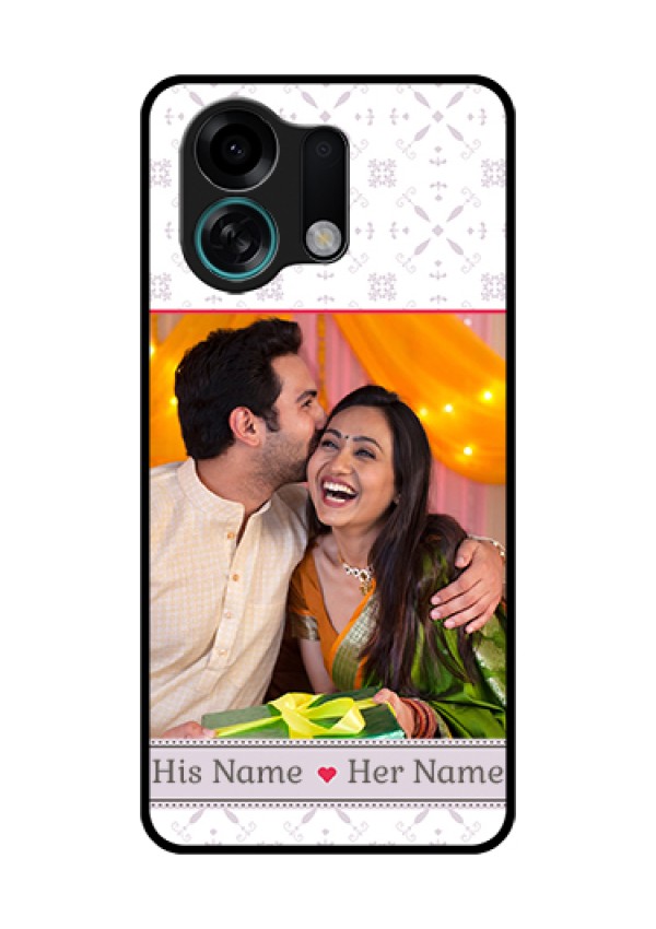 Oppo K13 Turbo 5G Custom Glass Phone Case - With Photo And Ethnic Design