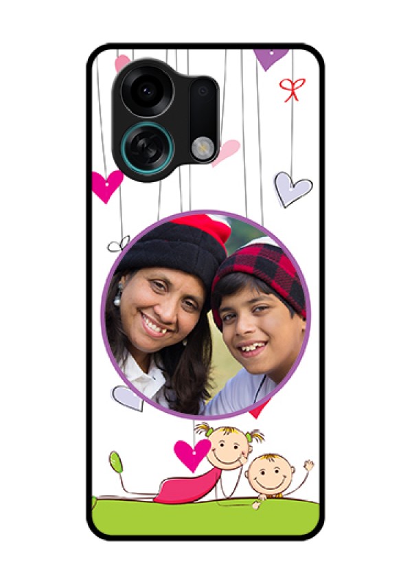 Oppo K13 Turbo Pro 5G Custom Glass Phone Case - Cute Kids Phone Case Design