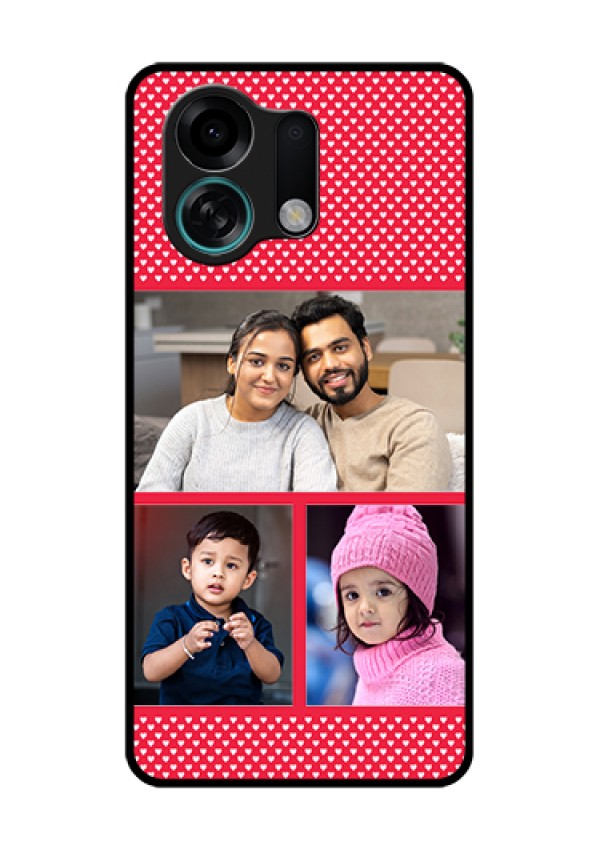Oppo K13 Turbo Pro 5G Custom Glass Phone Case - Bulk Photo Upload Design