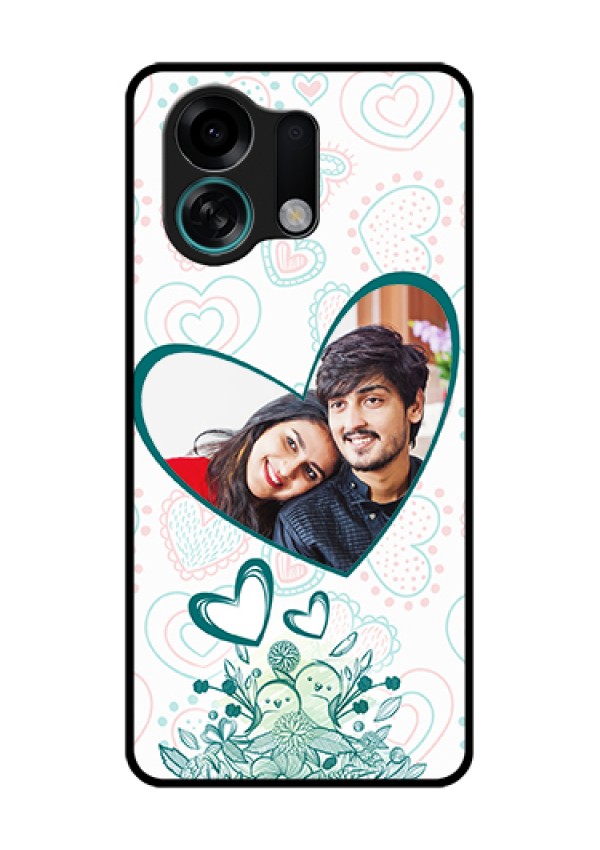 Oppo K13 Turbo Pro 5G Custom Glass Phone Case - Premium Couple Design