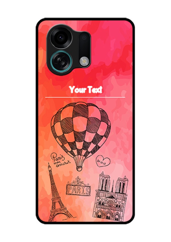 Oppo K13 Turbo Pro 5G Custom Glass Phone Case - Paris Theme Design