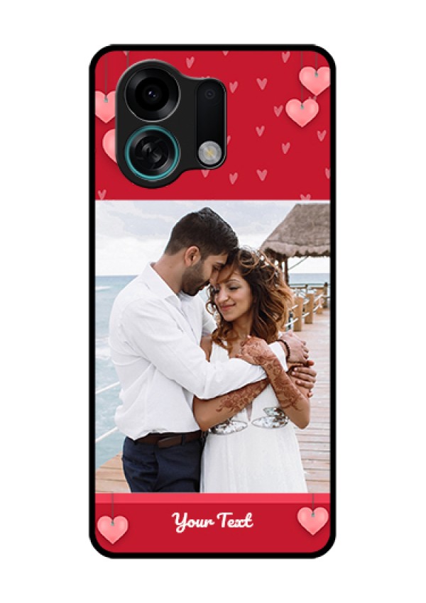 Oppo K13 Turbo Pro 5G Custom Glass Phone Case - Valentines Day Design