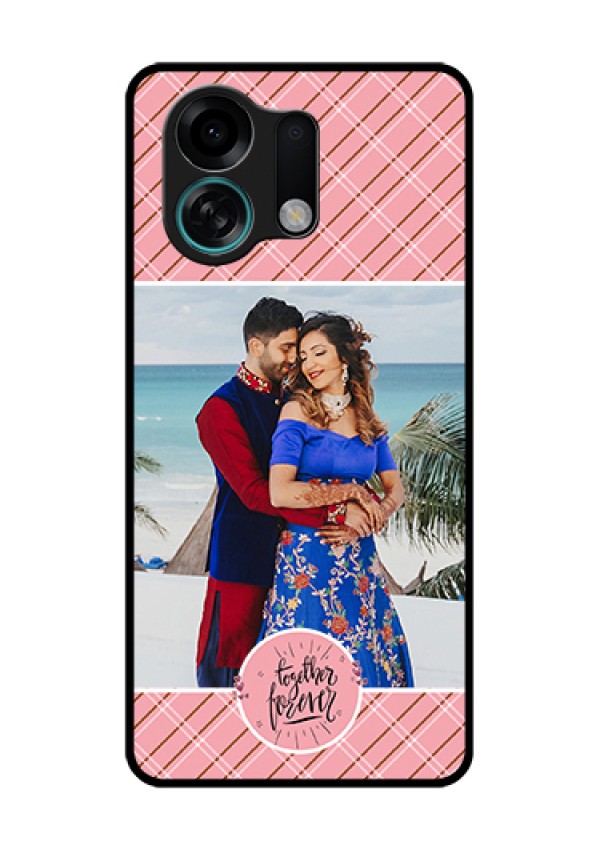 Oppo K13 Turbo Pro 5G Custom Glass Phone Case - Together Forever Design