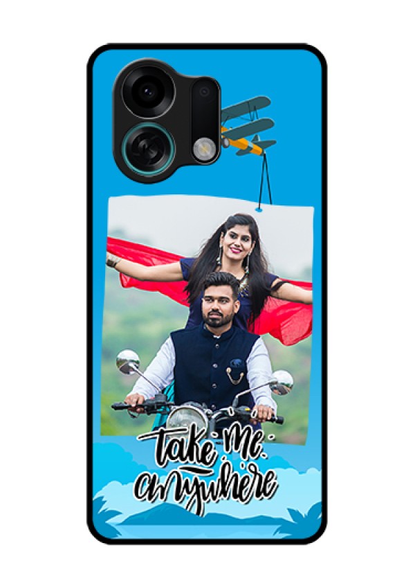 Oppo K13 Turbo Pro 5G Custom Glass Phone Case - Traveller Design