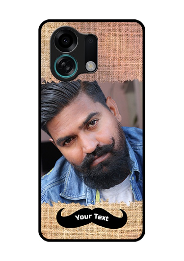 Oppo K13 Turbo Pro 5G Custom Glass Phone Case - With Texture Design