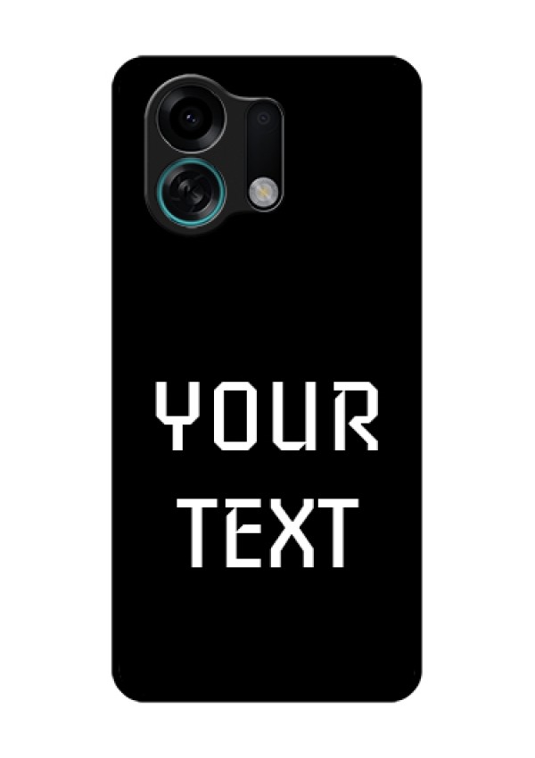 Oppo K13 Turbo Pro 5G Custom Glass Phone Case - Your Name Design