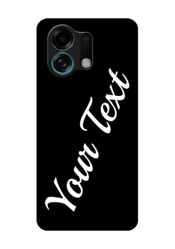 Oppo K13 Turbo Pro 5G Custom Glass Phone Case - With Your Name Design