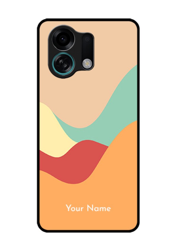 Oppo K13 Turbo Pro 5G Custom Glass Phone Case - Ocean Waves Multi - Colour Design
