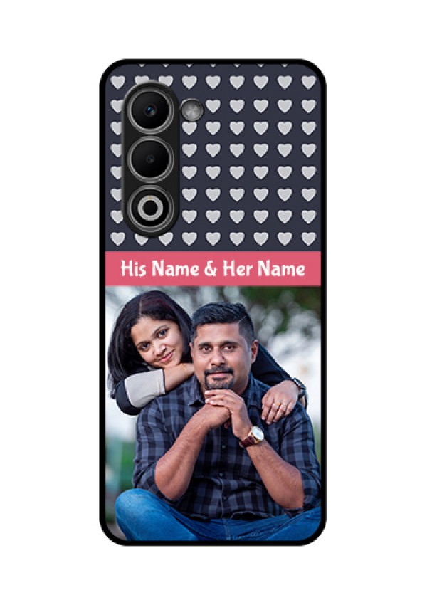 Oppo K13x 5G Custom Glass Phone Case - Love Symbols Design
