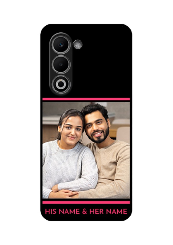 Oppo K13x 5G Custom Glass Phone Case - With Add Text Design
