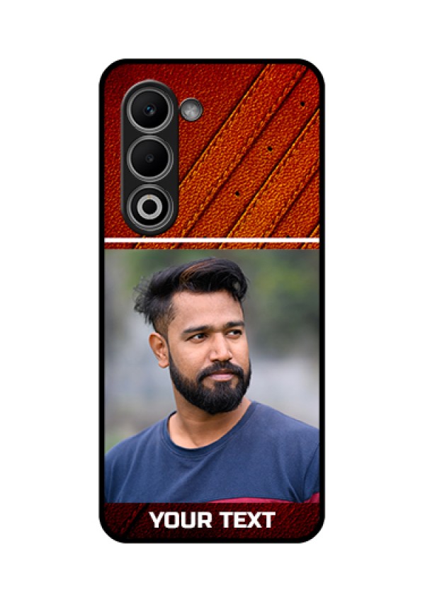 Oppo K13x 5G Custom Glass Phone Case - Leather Phone Case Design