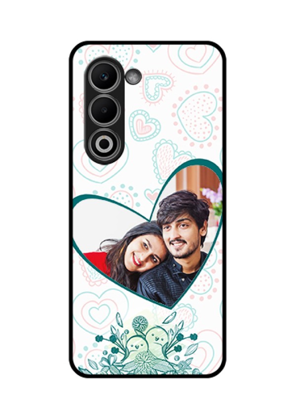 Oppo K13x 5G Custom Glass Phone Case - Premium Couple Design