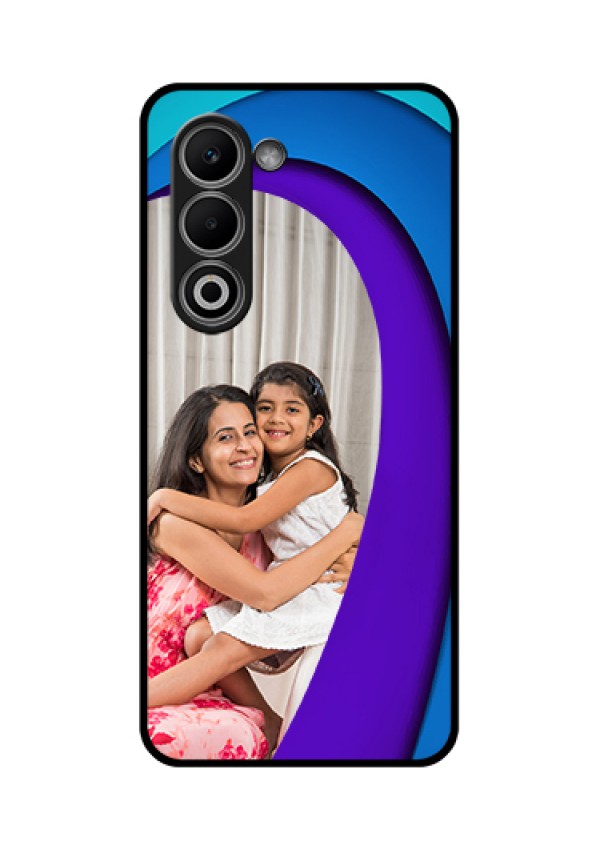 Oppo K13x 5G Custom Glass Phone Case - Simple Pattern Design