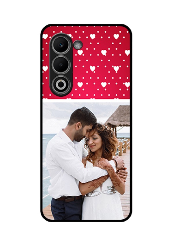 Oppo K13x 5G Custom Glass Phone Case - Hearts Mobile Case Design
