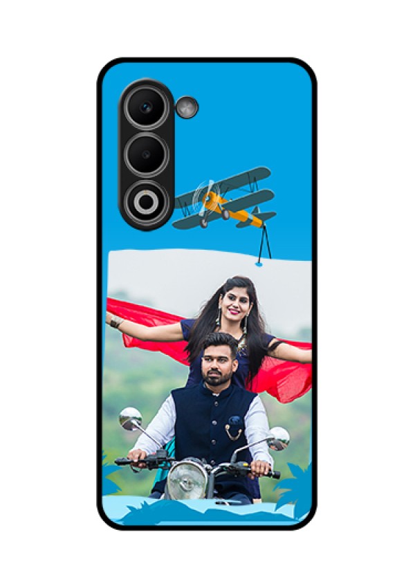 Oppo K13x 5G Custom Glass Phone Case - Traveller Design