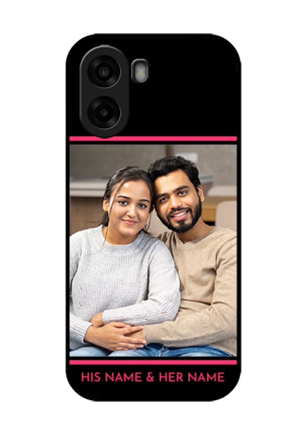 Oppo K14x 5G Custom Glass Phone Case - With Add Text Design