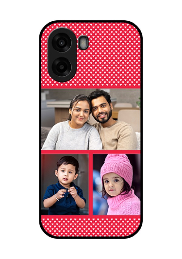 Oppo K14x 5G Custom Glass Phone Case - Bulk Photo Upload Design
