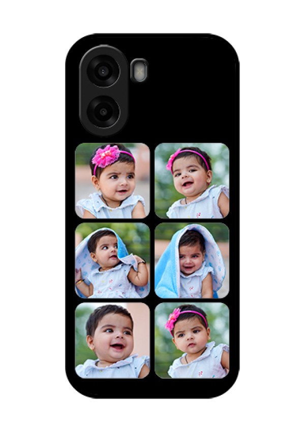 Oppo K14x 5G Custom Glass Phone Case - Multiple Pictures Design
