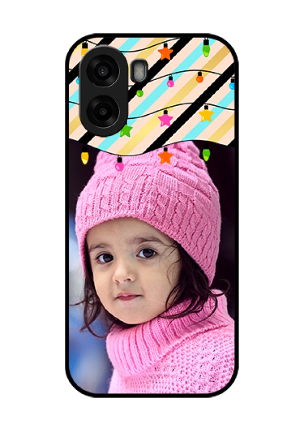 Oppo K14x 5G Custom Glass Phone Case - Lights Hanging Design