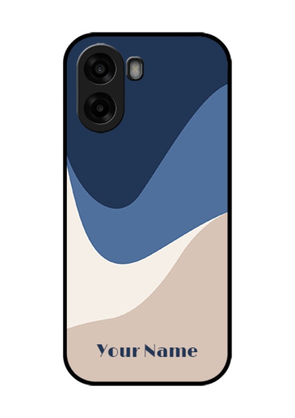 Oppo K14x 5G Custom Glass Phone Case - Abstract Drip Art Design
