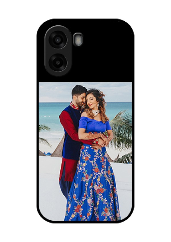 Oppo K14x 5G Custom Glass Phone Case - Upload Full Picture With Custom Color Design